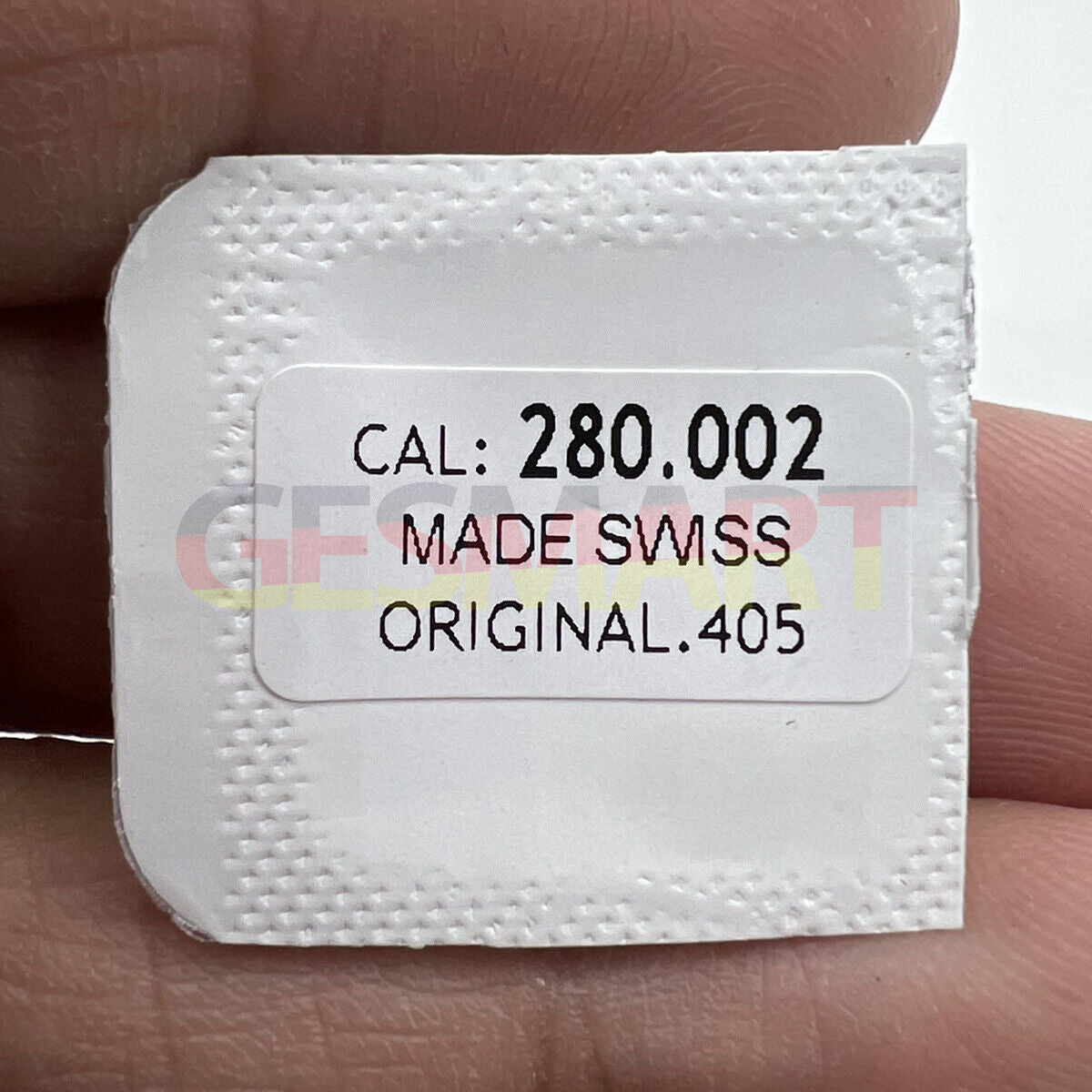 Watchmaker winding stems for ETA 280.002 movement, precision fit for watch repair and maintenance.