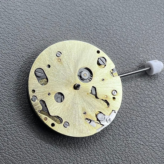 Swiss ISA 9238 Golden Multifunctional Quartz Movement 6 Hands