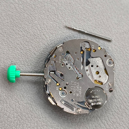 Japan Miyota FS20 3 EYES Chronograph Quartz Watch Movement Date@3
