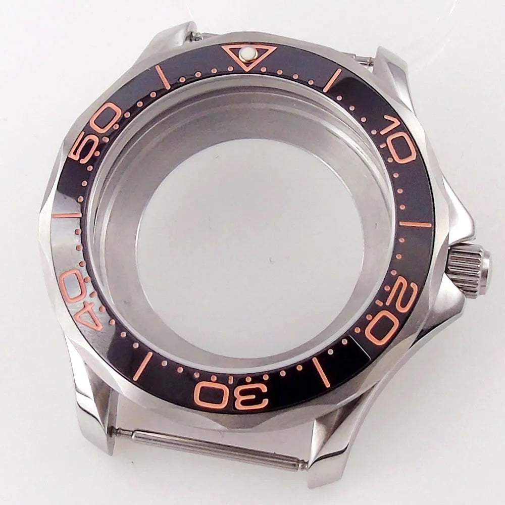 41mm Sapphire Watch Case For NH35 NH36 Miyota 8215 821A ETA 2836 DG 2813
