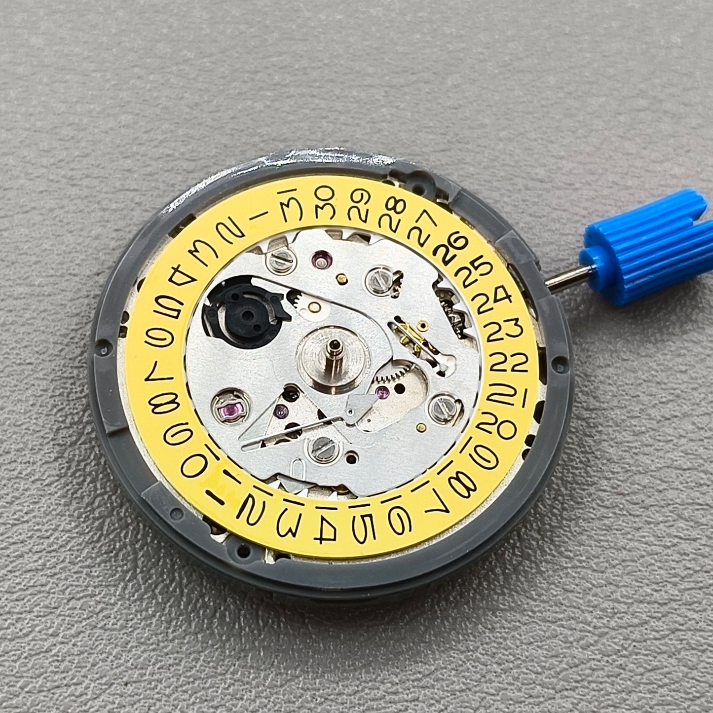 Japan Yellow Disk Seiko NH35 Automatic Mechanical Movement Date@3