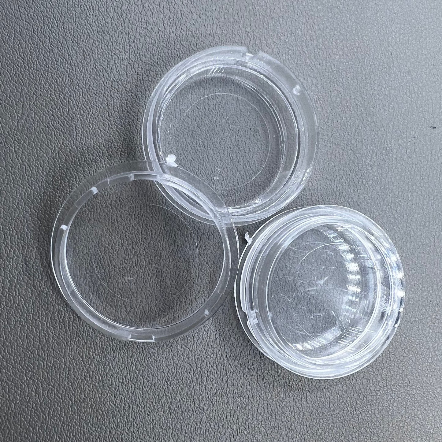 10 PIECES Large Plastic PP Transparent Box Fit for Watch Part Watch Movement