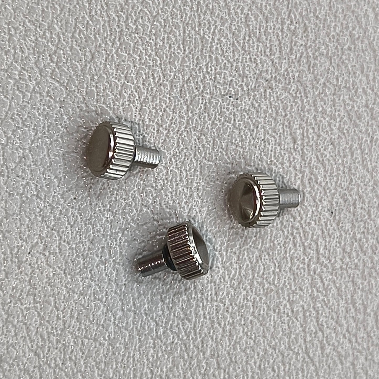 3 PIECES Replacement Watch Crown Generic Fit for 7009 7S26 Movement