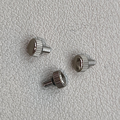 3 PIECES Replacement Watch Crown Generic Fit for 7009 7S26 Movement