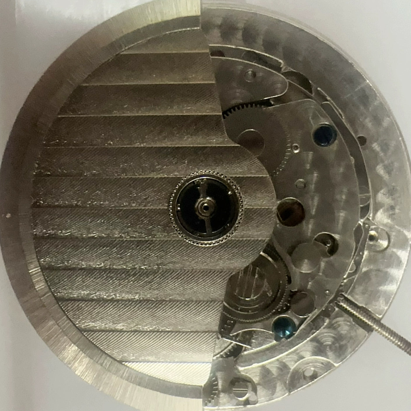 China Made Silver Hangzhou Mechanical Movement Small Second At 6/12