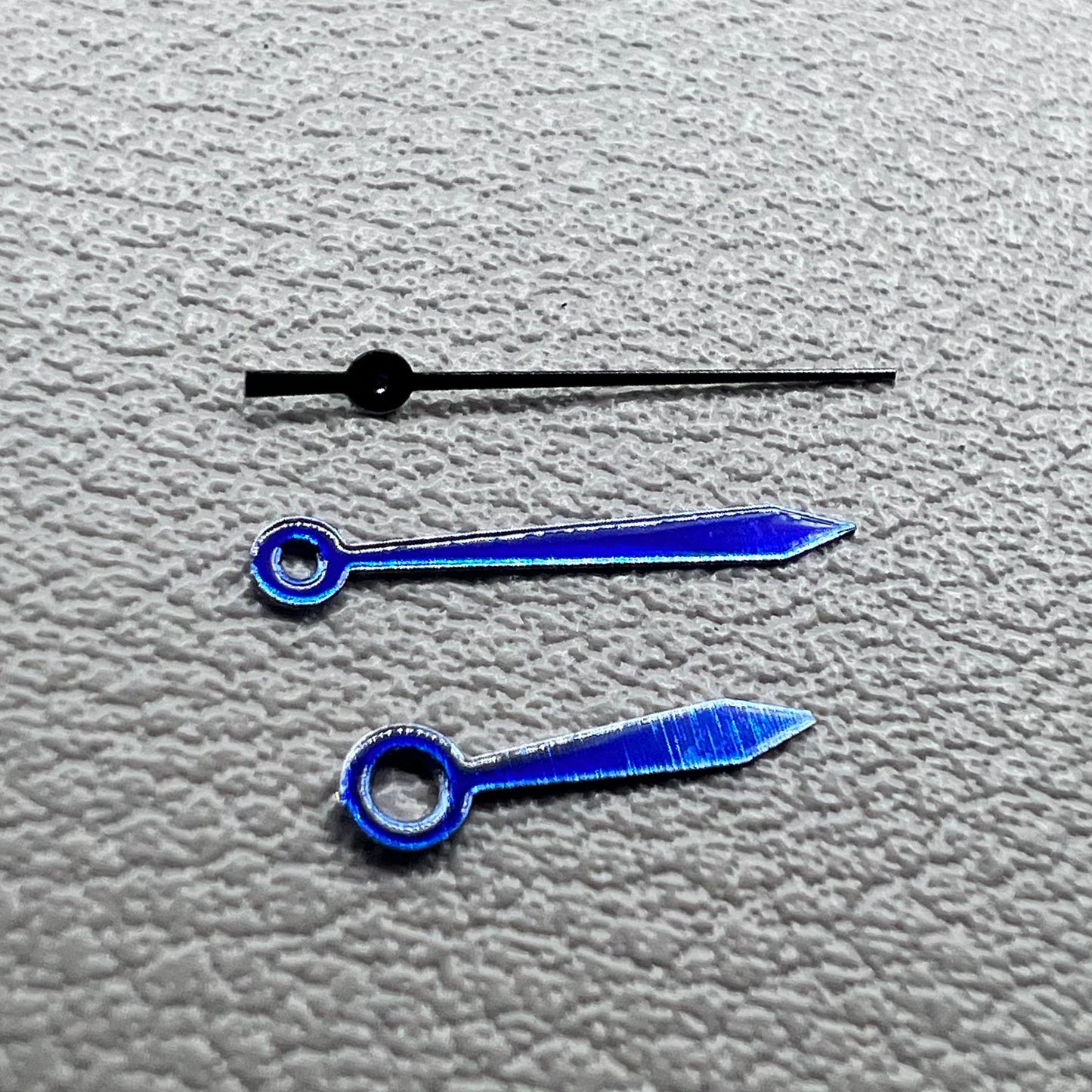 2 Sets Blue No Lume Arrow Shape Watch Hands for Miyota 2035 Movement