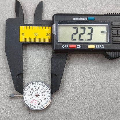 Miyota GM02 Quartz Movement Date Day Replacement of GM00 Date@3