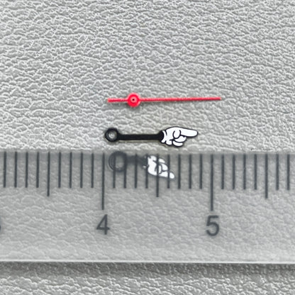 2 Sets Gesture Sign Style Irregular Watch Hands for Miyota 2035 Quartz Movement