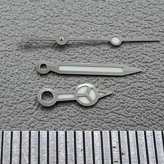 C3 Super Blue Lume 17mm Zeigersatz für NH35 NH36 NH38 NH70 NH72 Modelle