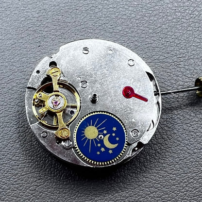 China 7120 Automatic Mechanical Movement Balance Wheel@9 Moon Phase@6