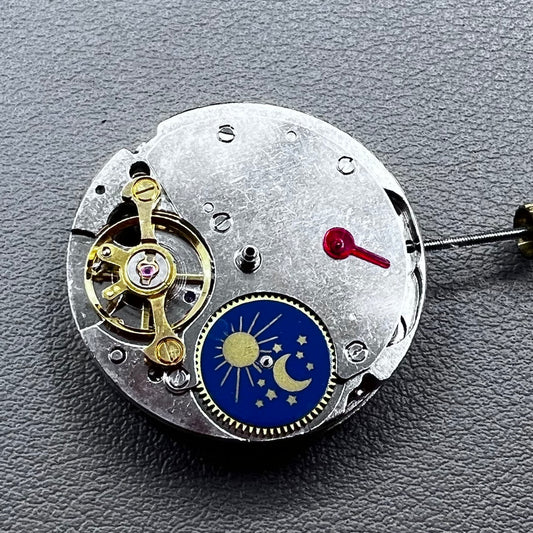 China 7120 Automatic Mechanical Movement Balance Wheel@9 Moon Phase@6