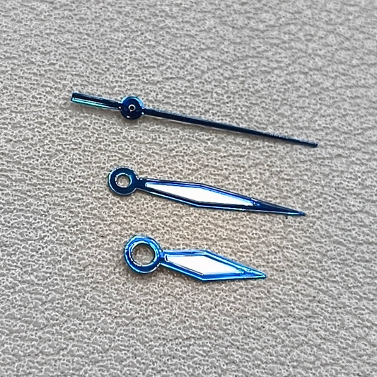 Pilot Green Luminous Modified Blue Watch Hands for NH34 NH35 NH36 NH38