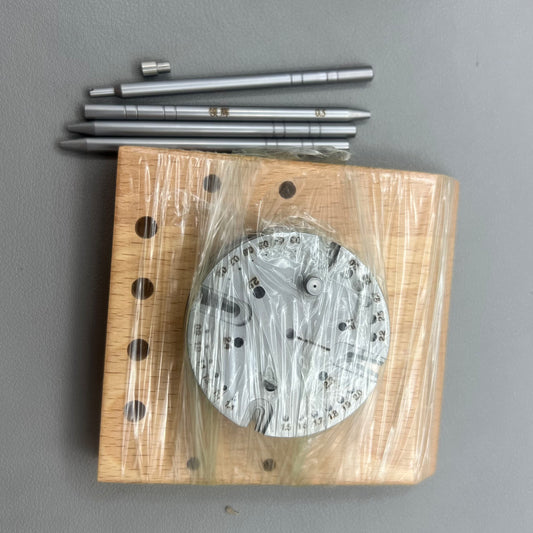 Watch Balance Staff remover and installer tool for precise hairspring and balance wheel handling