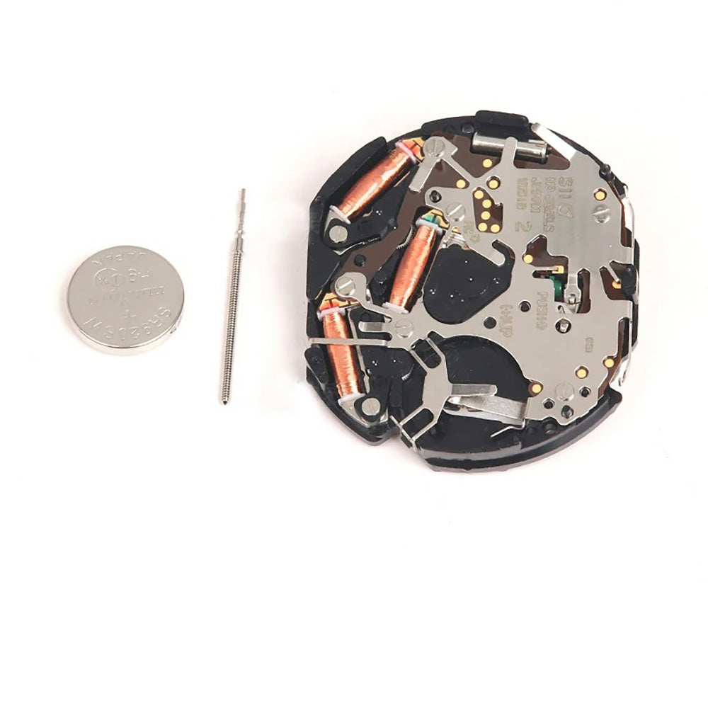 Replacement electric watch parts for SII/TMI VD series quartz movement with date at 3 o'clock, Japan brand