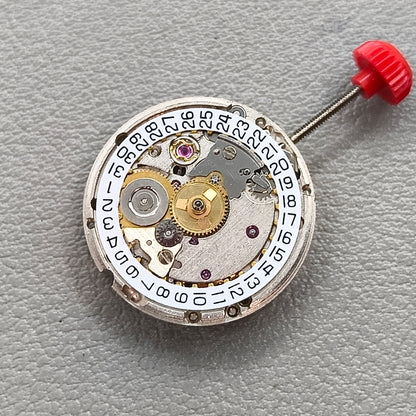 Chinese 2671 Silver Automatic Mechanical Movement Date@3 Replace ETA2671