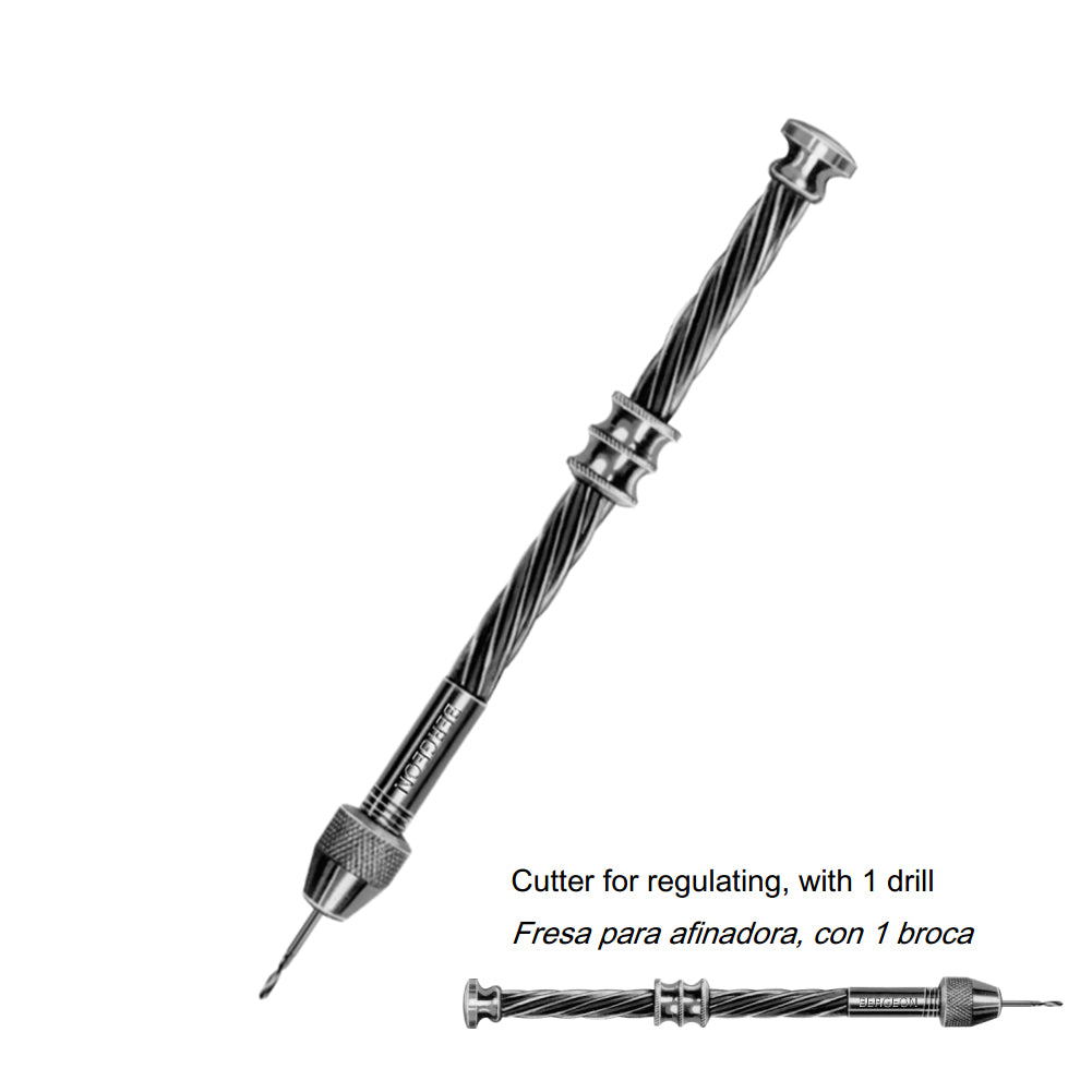 Bergeon 1844-21 drill chuck cutter for precise watch regulation, essential watchmaker tool, durable and reliable.