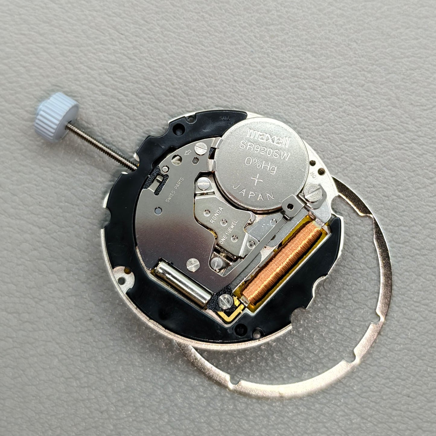 Swiss Ronda 705 3 Hand Quartz Watch Movement HCP4 Date@6