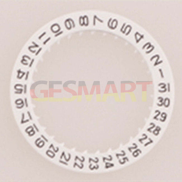 Generic Replacement White Date Disk Wheel Date Wheel for Miyota 8200 Movement