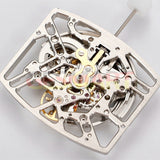 HZ2788A Silver Hollow Rectangle Bare Balance Wheel Automatic Mechanical Movement