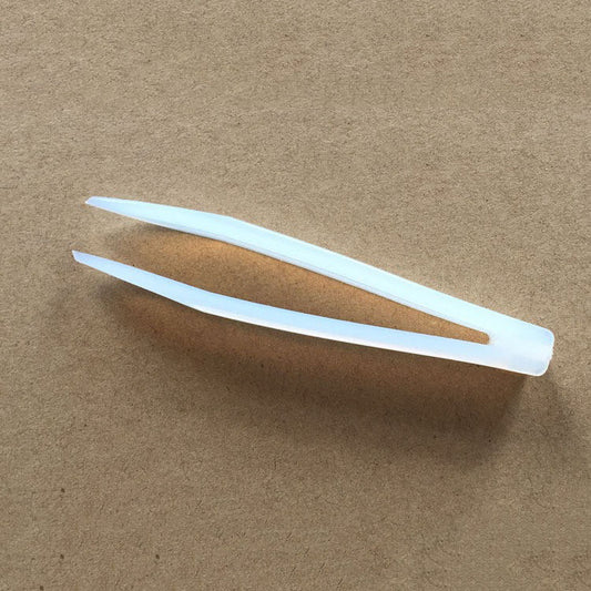 PFA Tweezers by Lab Grade, chemical-resistant precision tool for wafer, jewelry, and watch repair tasks.