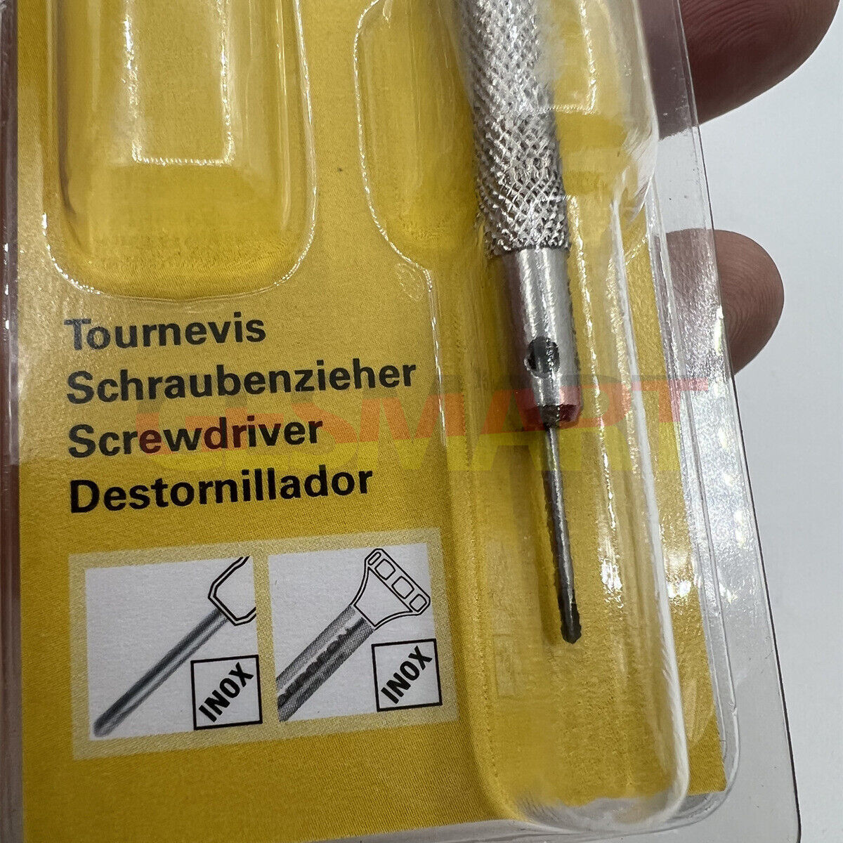 Bergeon 30081-C-120 ergonomic Phillips screwdriver, 1.20mm, ideal for precise watch accessory repairs.