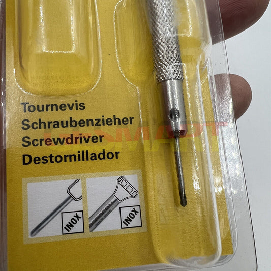 Bergeon 30081-C-120 ergonomic Phillips screwdriver, 1.20mm, ideal for precise watch accessory repairs.