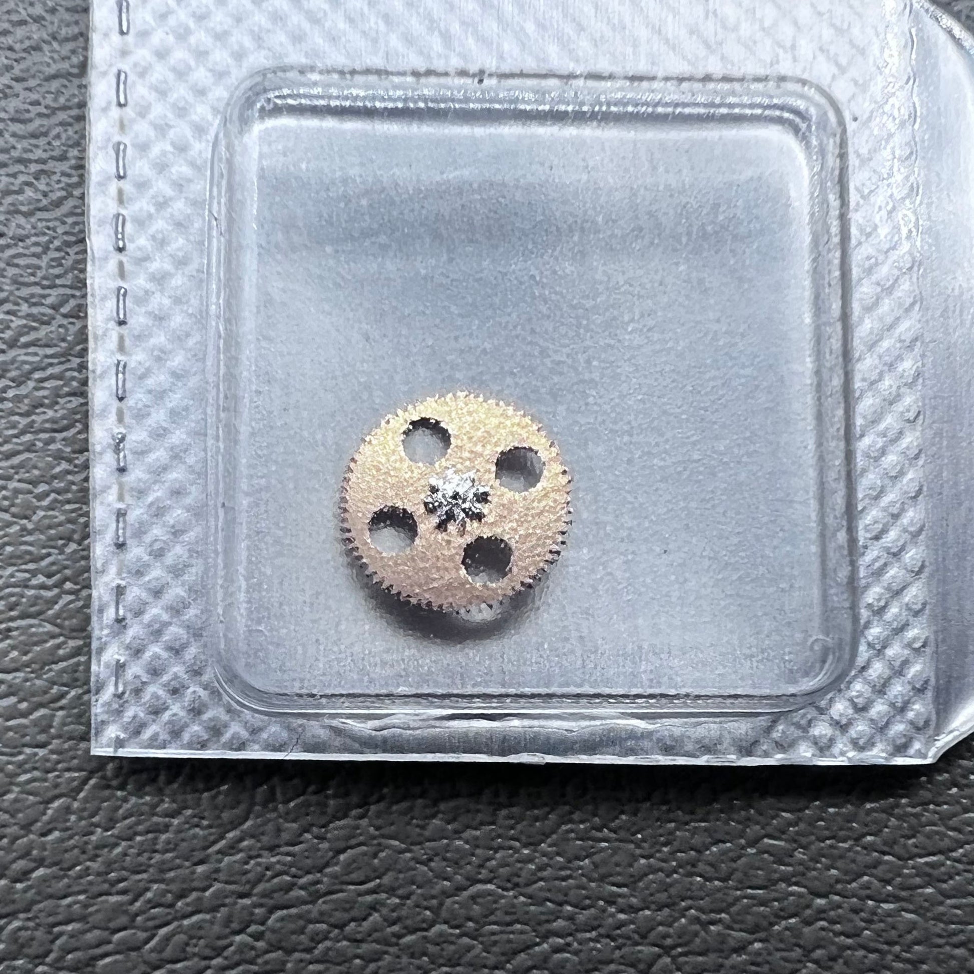 Ratchet wheel for ETA SW500 watch movement, durable gear component for precise timekeeping.