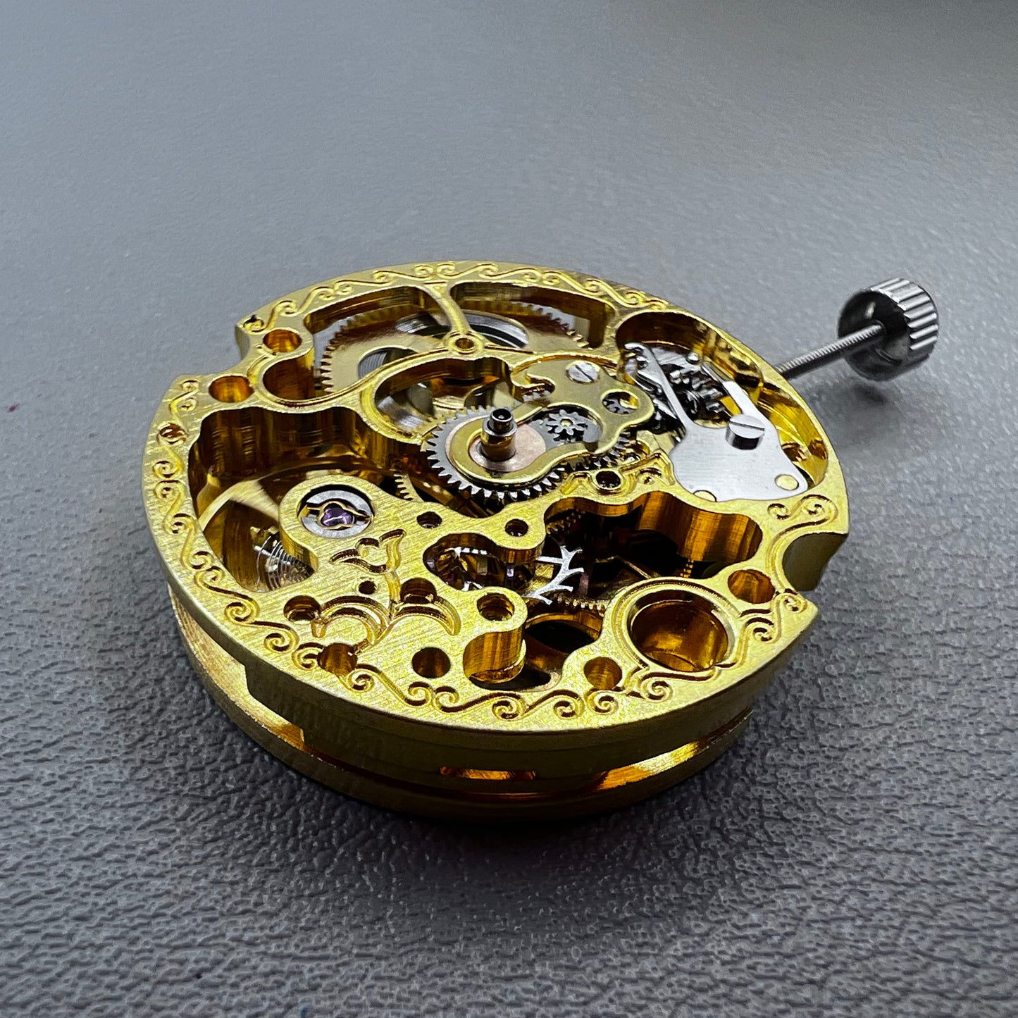 Golden Dandong 7120 Hollow Mechanical Movement