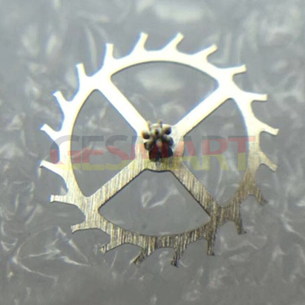 Escape wheel for Miyota 9015 9100 watch movement, precision gear replacement part.