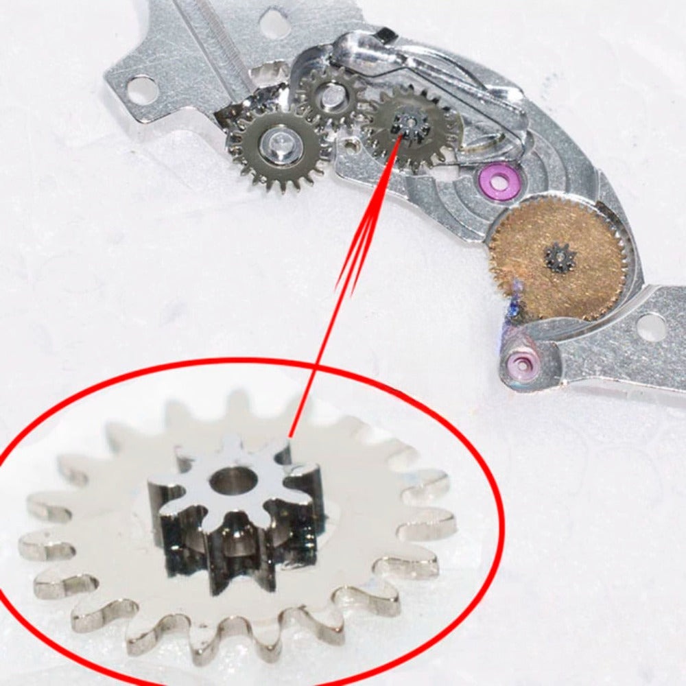 Third wheel component for Seagull ST18, ETA2892A2, ETA2893, ETA2897, and L888.2 movements by Barrel Bar.