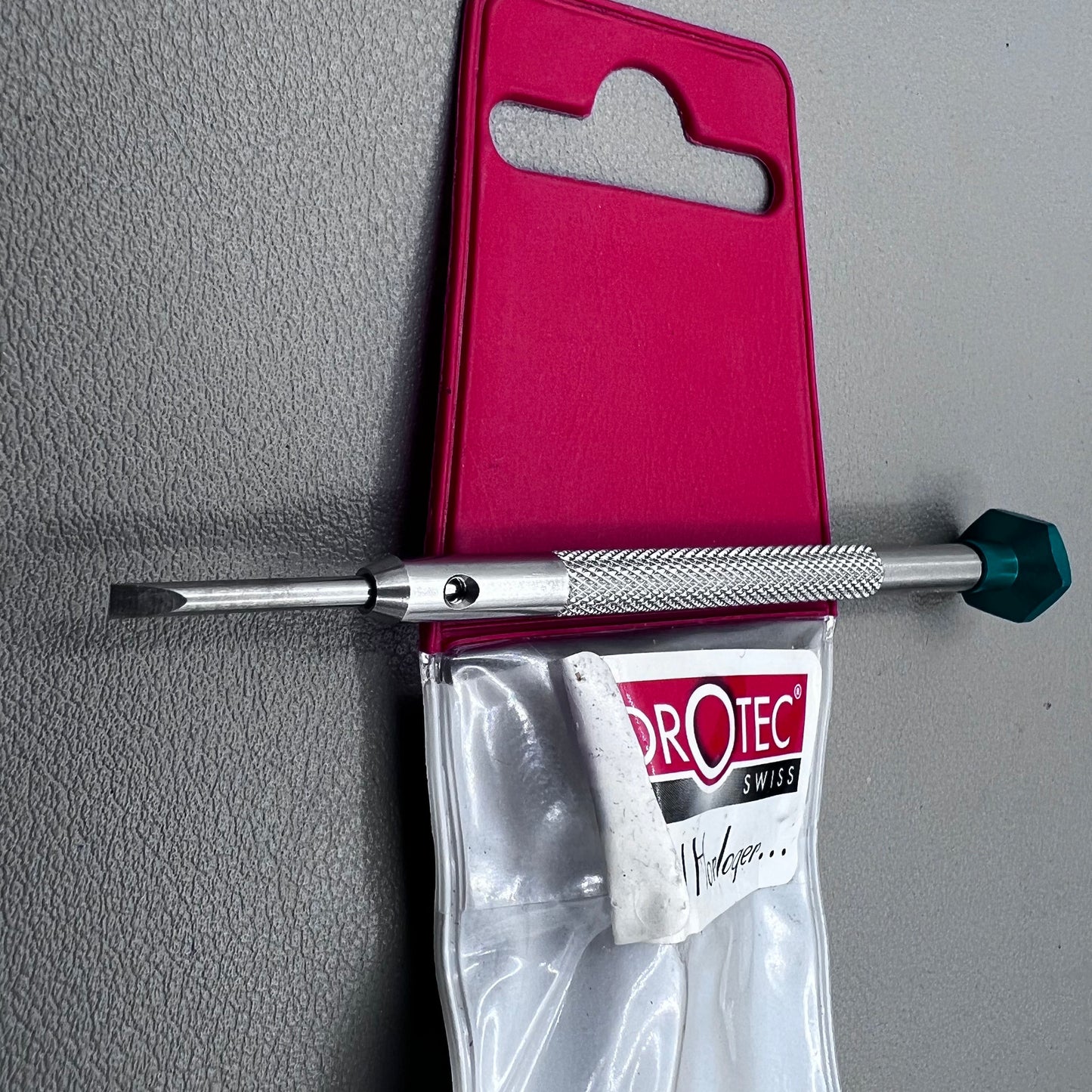 Horotec MSA01-201-200 2.00mm precision screwdrivers for watch repair, durable and reliable tool set.