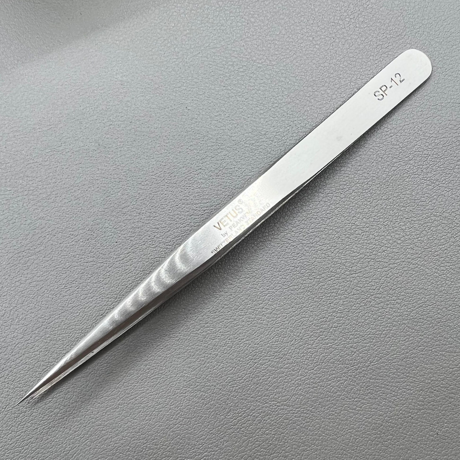 VETUS SP12 Edelstahl Pinzette, nicht magnetisch, pr�zise Uhrmacher-Pinzette f�r feine Arbeiten