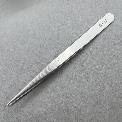 VETUS SP12 Edelstahl Pinzette, nicht magnetisch, pr�zise Uhrmacher-Pinzette f�r feine Arbeiten