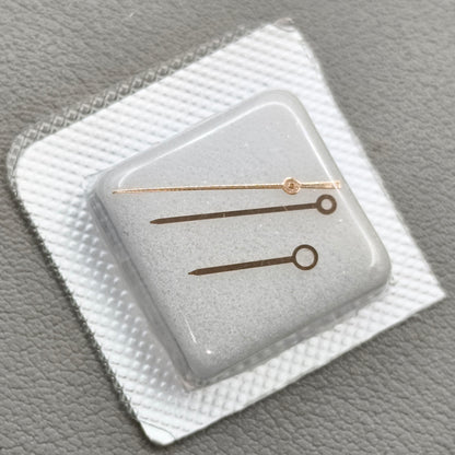 14.5mm 3 Hands Rose Gold Watch Hands Set for ETA 2892 Movement