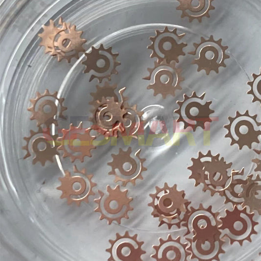 Date indicator driving wheels for Ronda 705/715/515/505 watch movements, precision fit.