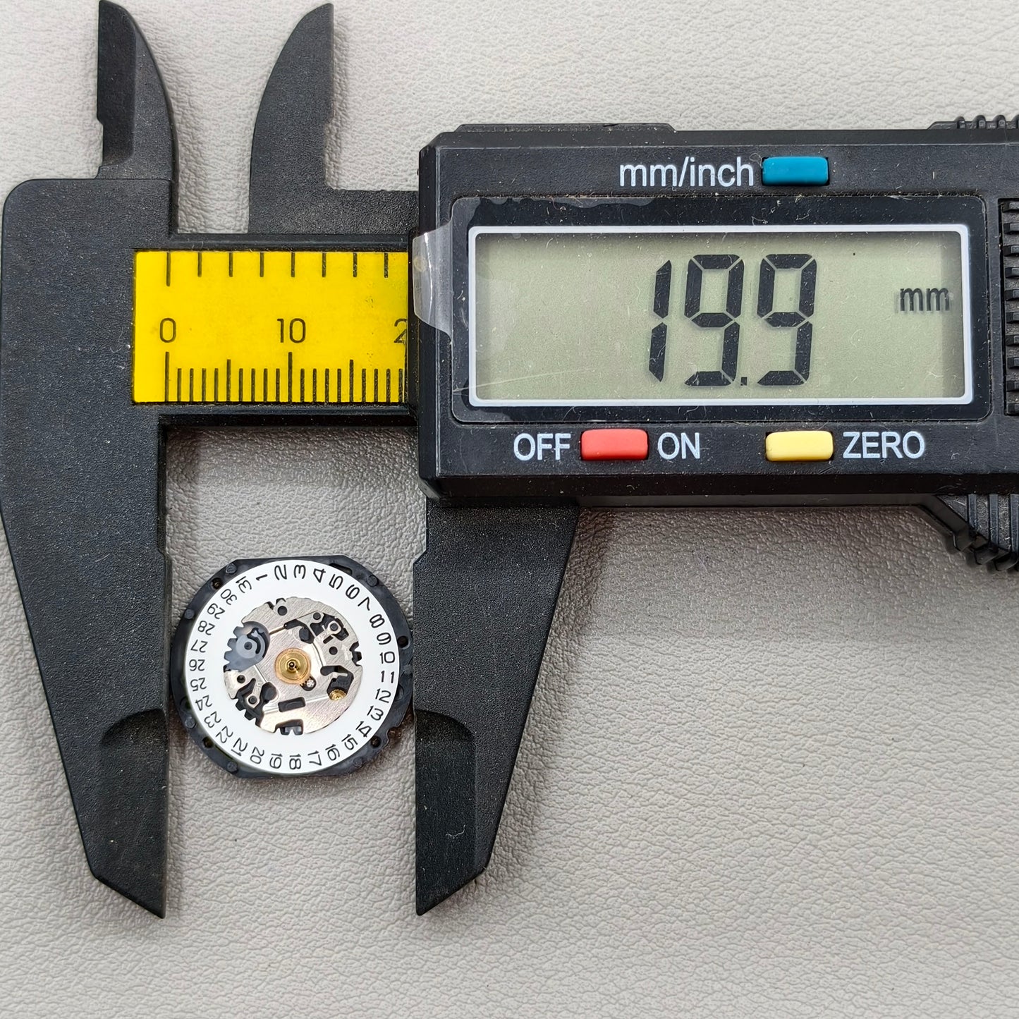 Japan Hattori Epson VX12 VX12E Watch Quartz Movement Date@3 3 Hands