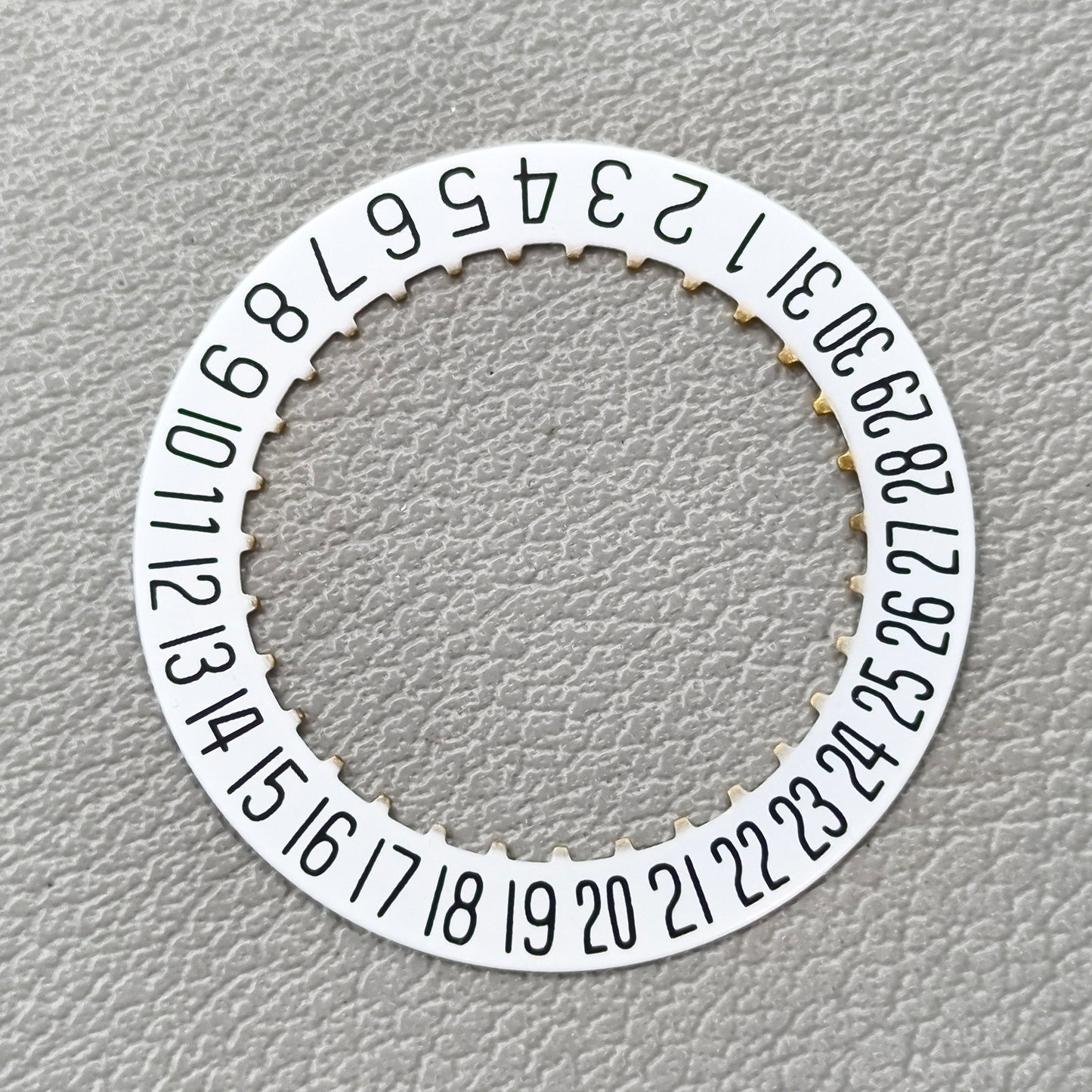 2 PIECES White Date Disk Wheel Date Wheel Generic Fit for 2834 Movement Date@6