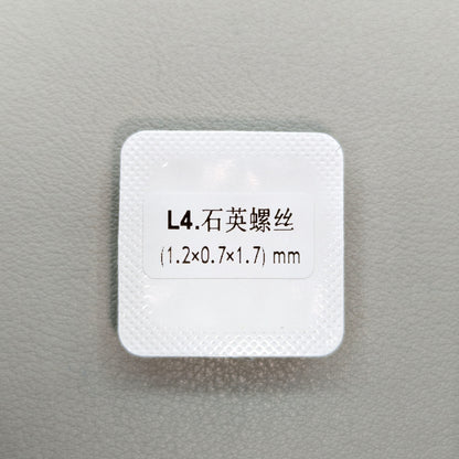 2 Sets 0.7 Back Cover Case Screws for La Grande Classique De Longines L4