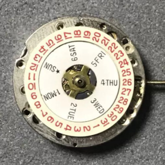 Swiss Made RONDA MATIC 4118 4119 automatic mechanical watch movement, disassembled components view.