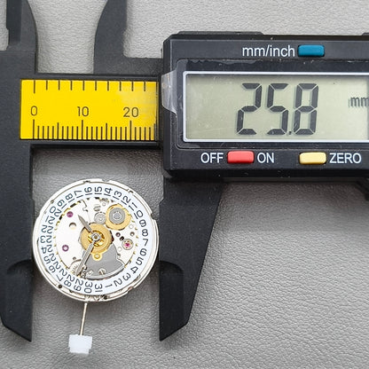 Silver No Carved Dandong 2824 Mechanical Movement ETA 2824-2 Replacement