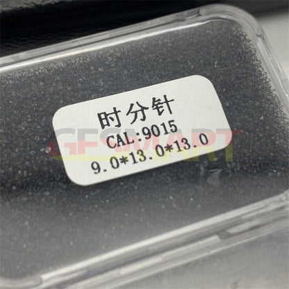 Three-piece men?s watch hand set with hour, minute, second hands for Miyota 9015