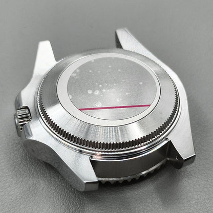 44mm Black Brown GMT Ceramic Bezel Watch Case for Deep SEA for NH34 NH35 NH36