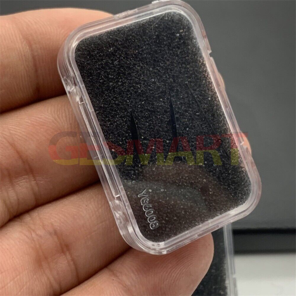 Three-piece men's watch hand set with hour, minute, second hands for Miyota 9015, precise timing components.