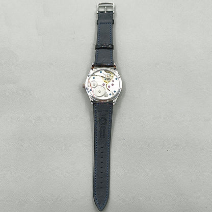 42mm Men Watch Polished Rust Steel Case Seagull ST3600 Manual Mechanical Movement