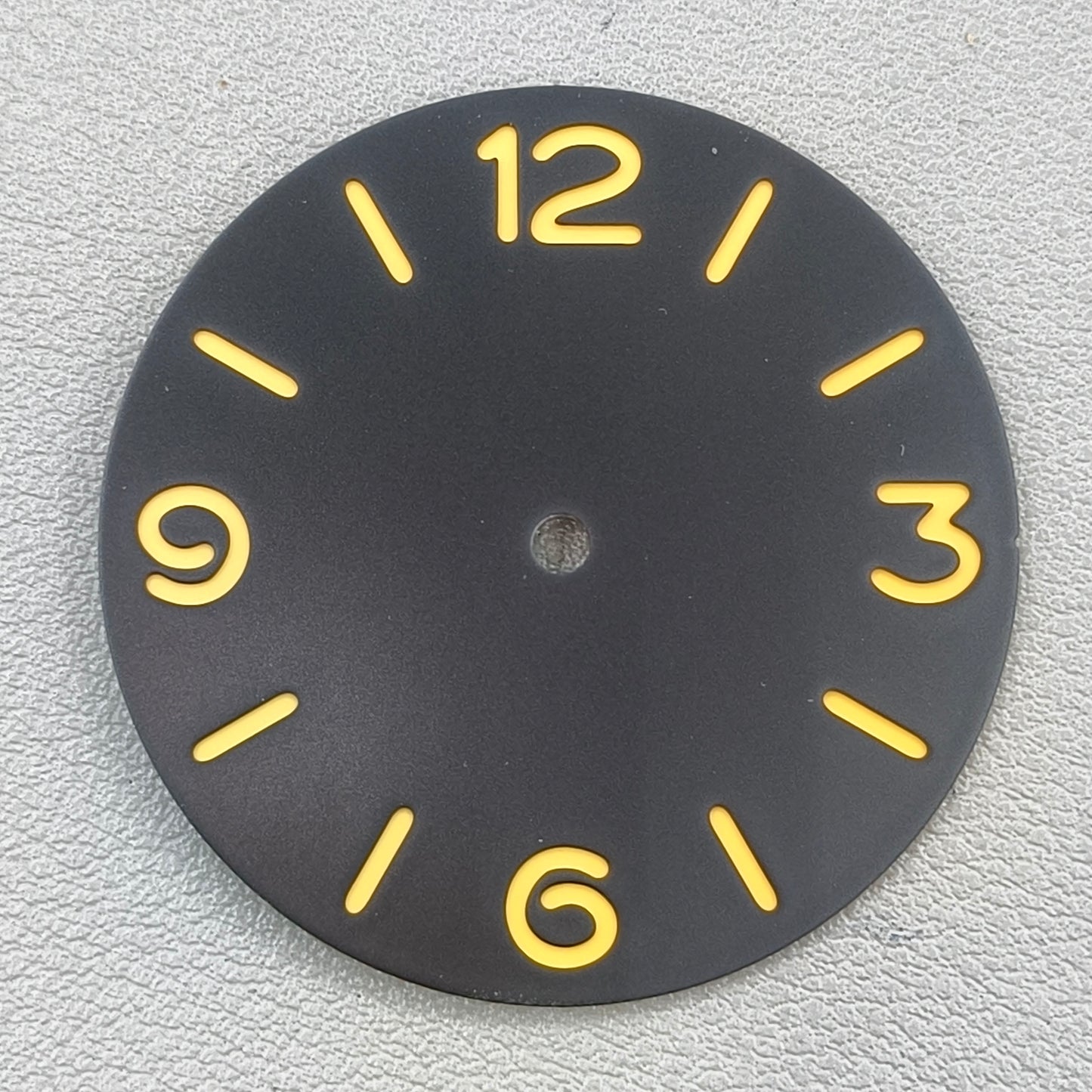 39mm Green Luminous Numberal Watch Dial Suitable for ETA 6497/6498 Movement
