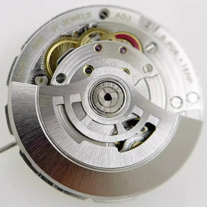 Ersatz Shanghai 3285 Automatisches mechanisches Uhrwerk 4 Zeiger GMT Greenwich