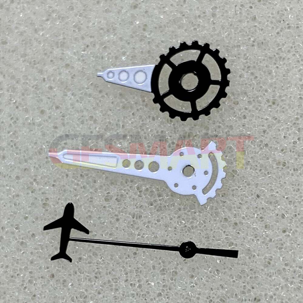 Plane Small Second green luminous watch hands for NH35/NH36/4R/7S movements.