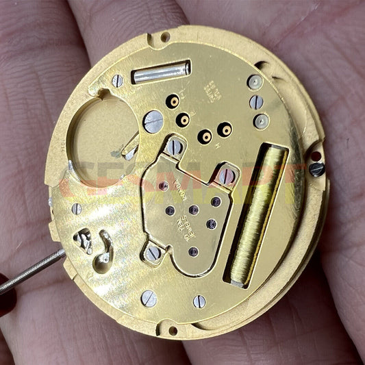 Ronda 1014 Swiss Quartz watch movement, precise and reliable for watch repairs and accessories.