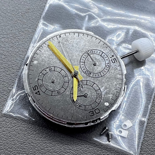 China 4130 Mechanical Movement No Calendar 6 Hands Daytona Blue Hairspring