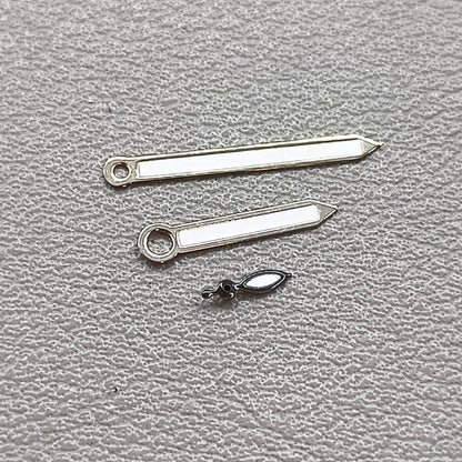 2 Sets Silver Trim Watch Hands for Seagull ST6 Automatic Mechanical Movement